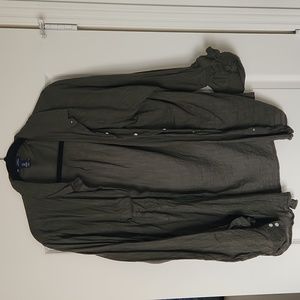 Gap boyfriend fit button down sz XXL